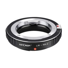 K&F Concept Leica M Lenses to Nikon Z Lens Mount Adapter M20184 Lens Adapter