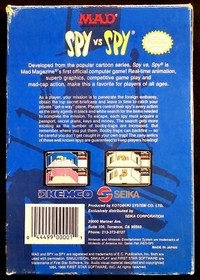 SPY vs SPY (1988) Nintendo NES completo CIB - pulito/testato