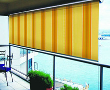 Tenda da sole a rullo con catenella da balcone in alluminio 200x245CM MIKONOS