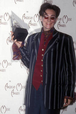 K.d. Lang during 20th Annual American Music Awards at Shrine Aud .. Old Photo 5