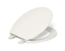 Kohler K-20111-96 53 Brevia Round-Front Quiet-Close Toilet Seat