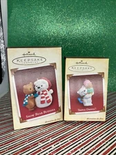 2 NIB -Hallmark Snow Bear Buddies 05 & Triple Dippin!￼