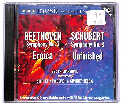 EBOND Beethoven Schubert - Sinfonie Nr.3 Eroica Symphony No.8 CD CD063565