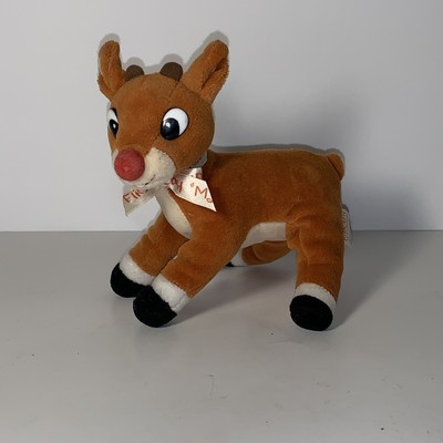 My First Rudolph Christmas Baby Rattle Plush Stuffed Animal | eBay