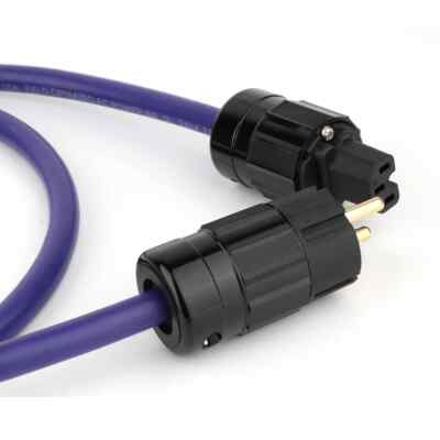 12mm Hifi Reference 2 EU/US Power Cable Cord Electric Cable Audio Schuko Plug 