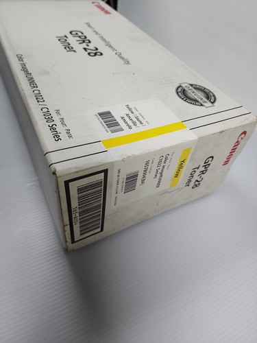 Canon Genuine GPR-28 Yellow Toner Cartridge 1657B004AA ImageRunner C1022 C1022I - 第 2/4 張圖片