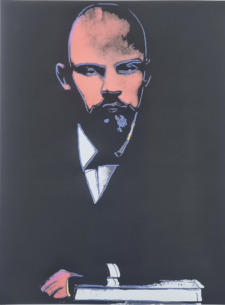 ANDY WARHOL * Lenin * signed lithograph * Kunstdruck * limited