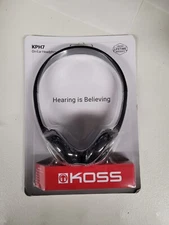 Koss KPH7 Lightweight Portable Headphone Black (b8)