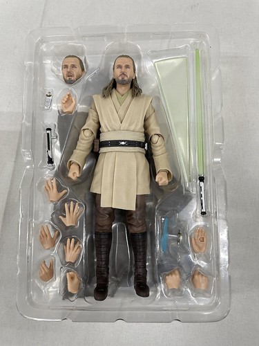 Bandai S.H.Figuarts Qui Gon Jinn STAR WARS: The Phantom Menace Figur GEBRAUCHT - Bild 3 von 5