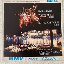 Handel, Water Music Suite - Classical Vinyl LP Record 1961 (XLP 20033)