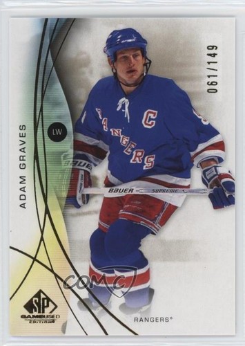 2024-25 Upper Deck SP Game Used Legends Gold 61/149 Adam Graves #197