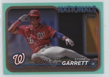 2024 Topps Series 1 Aqua Stone Garrett #68 0st9