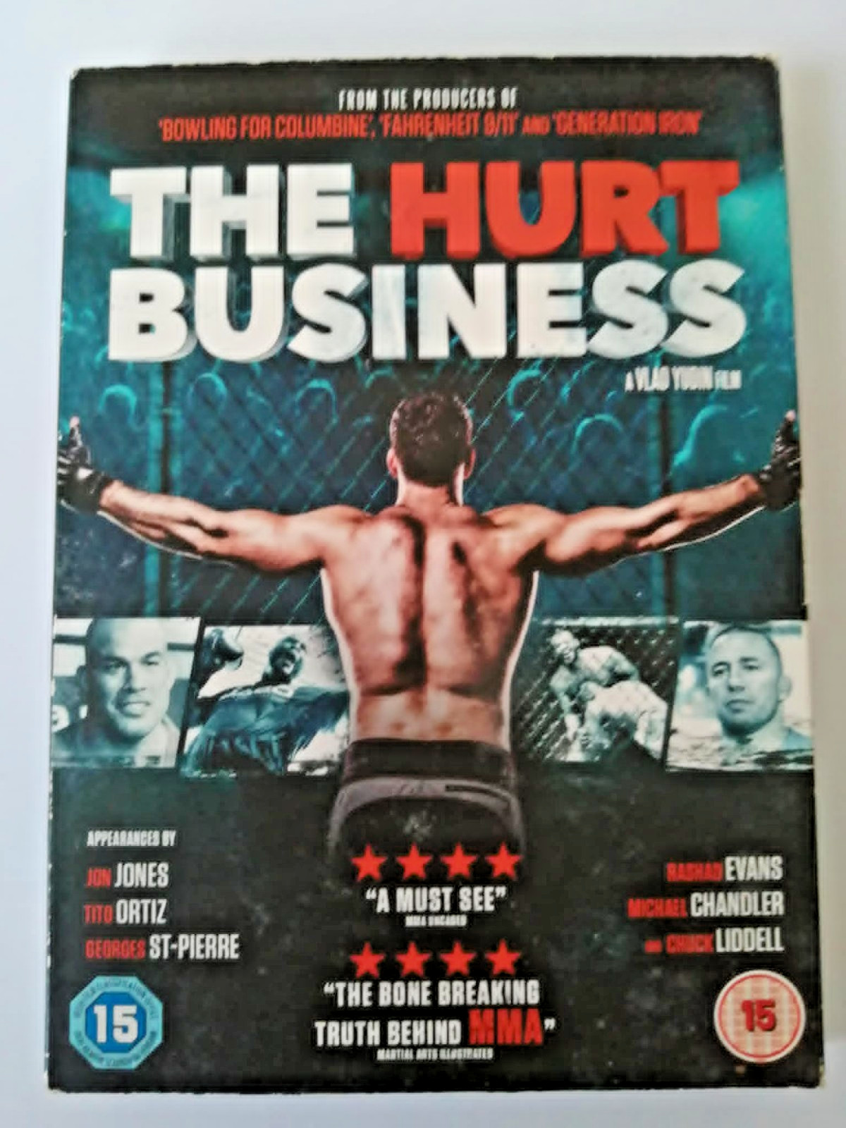 DVD The Hurt Business. MMA Movie. Ronda Rousey. Jon Jones. George St-Pierre