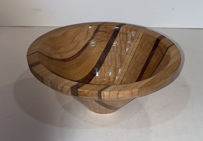 Board Style Segmented Turned Bowl