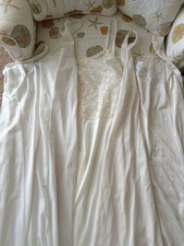 Three Vintage Full Slips Medium White, Cream