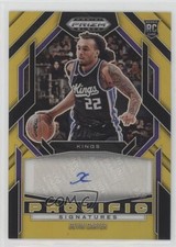 2024-25 Panini Prizm Black Prolific Signatures Gold 6/10 Devin Carter Auto 1b7p