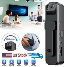 Mini Police Body Camera HD 1080P Video Audio Recorder Pocket Night View Cam US