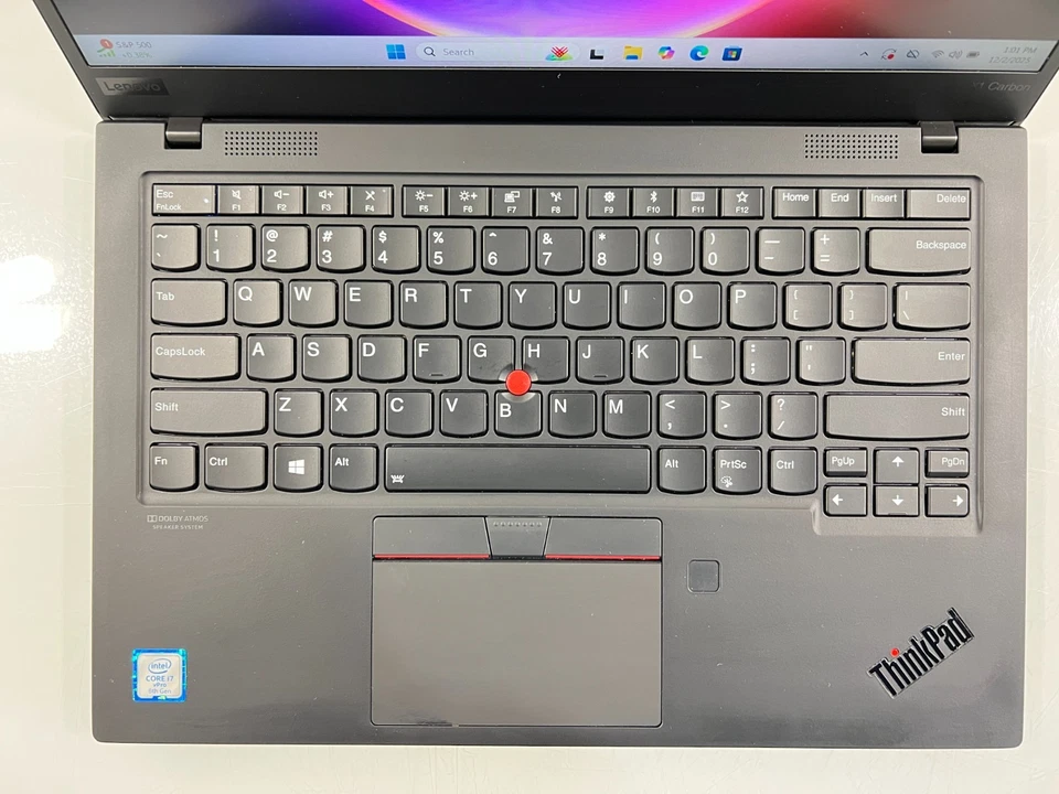 Lenovo Thinkpad X1 Carbon Gen 7 i7-8665U 1.9Ghz 16GB 512GB Win 11 Pro Grade B - Imagem 2 de 4