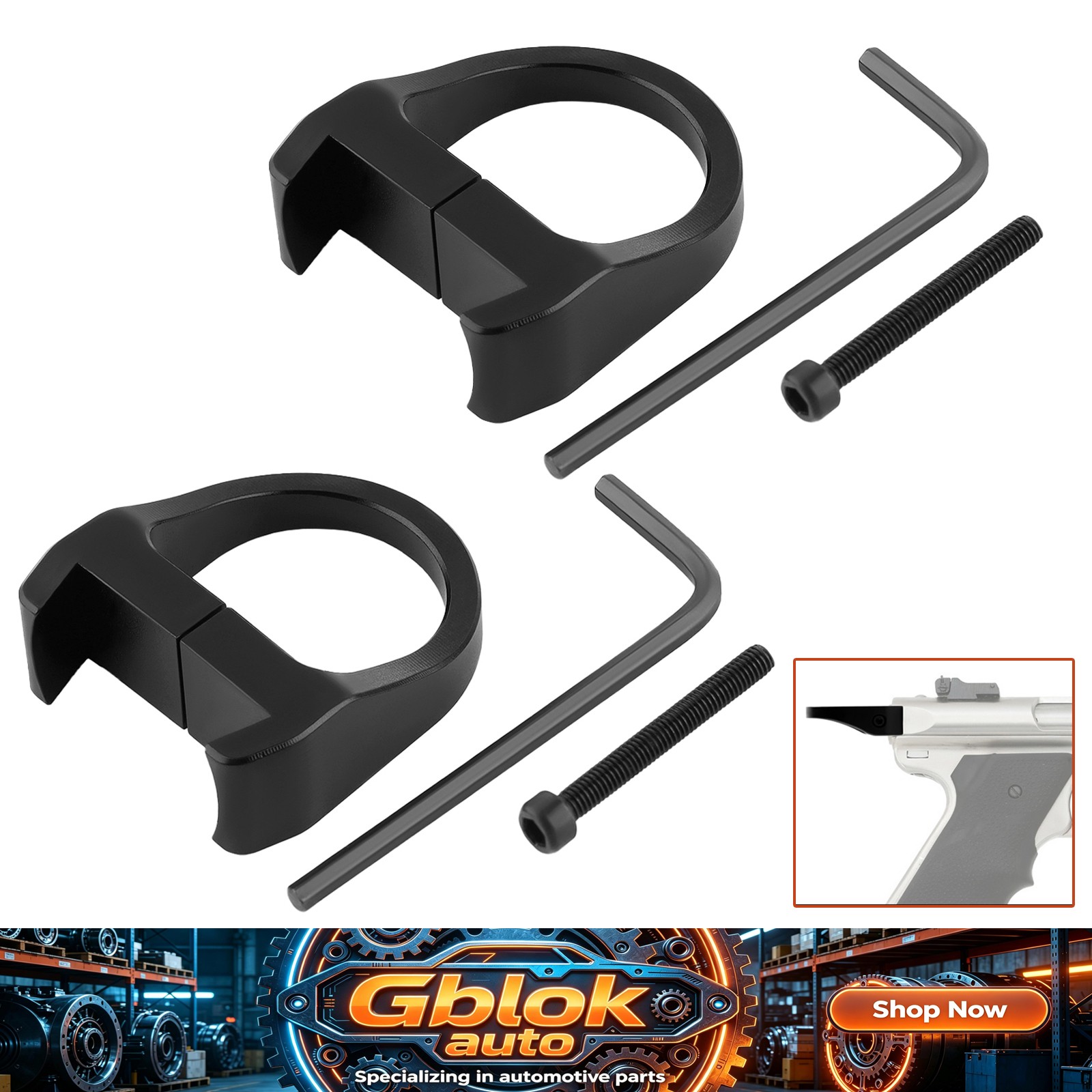 2X Bolt Racker Handle For Ruger Mark III 22/45 IV Target Hunter 22/45 Tactical