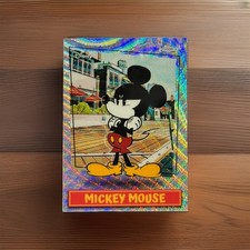 2026 Topps Chrome Disney Neon #MSSP-3 Mickey Mouse Shorts Short Print Wave