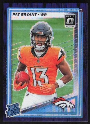 2025 Donruss Optic #215 Pat Bryant Purple Shock