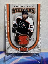 2006-07 Fleer FLAIR SHOWCASE Hockey PETER FORSBERG #SS-PF STITCHES JERSEY