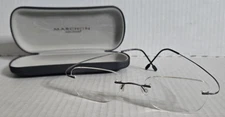 MARCHON AIRLOCK 2 - 720 34 150 Rimless Eyeglasses in Original Snap Case
