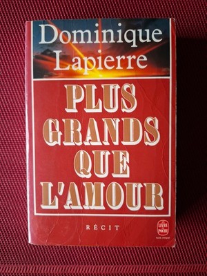 Größer als Liebe - Dominique Lapierre - Edition '' Taschenbuch '' BE