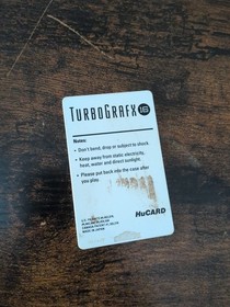 China Warrior (TurboGrafx-16, 1989), Card Only