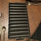 Vintage Cast Iron E Bread 11-Stick Pan Wagner Ware Sidney Ohio Baking Dish Nice