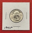 1941 P Washington Silver Quarter, Choice to Gem Uncirculated.