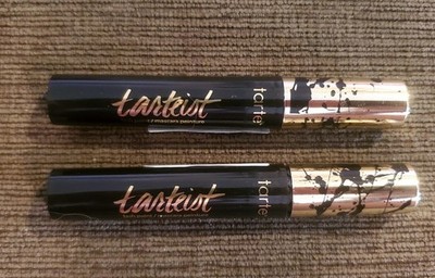 2 TARTE TARTIEST LASH PAINT MASCARA BLACK 0.15 OZ each NEW 