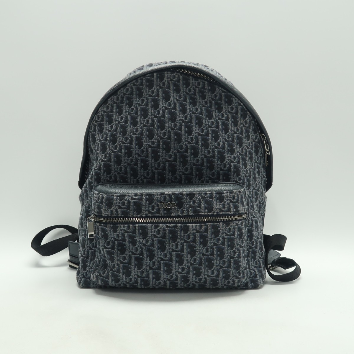 Dior Rider Navy Oblique Canvas Backpack T10183912 | eBay display picture 2