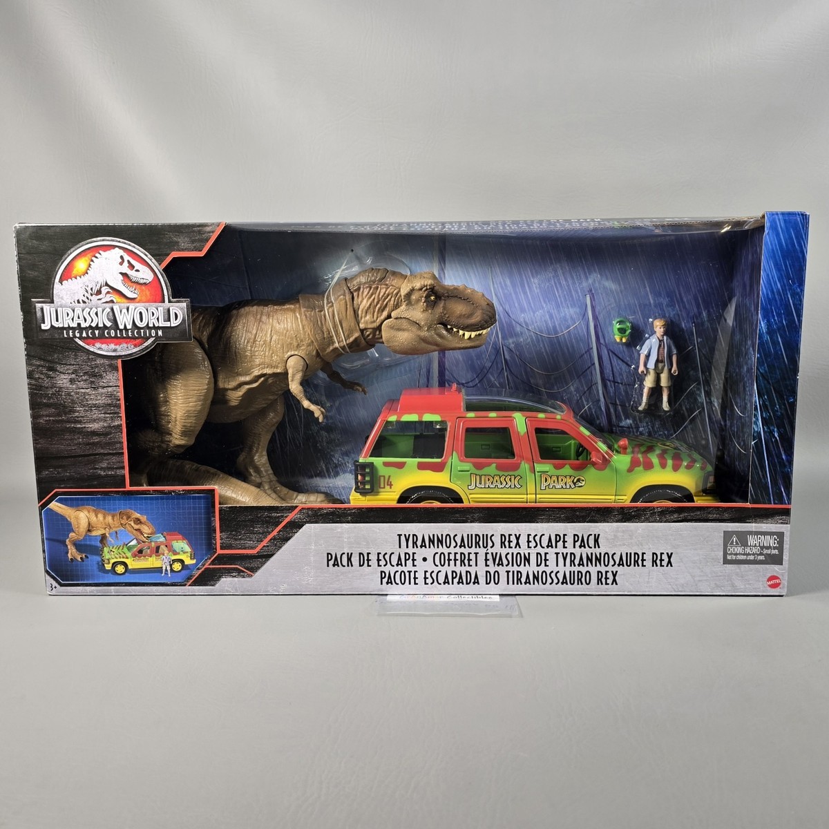 【新品】ジュラシック・パーク　ティラノサウルス T-レックス エスケープ・パック d*3様 【新品】ジュラシック・パーク ティラノサウルス T-レックス