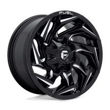 Fuel Off-road D753 Reaction 20x9 1 Black Milled Wheel 6x135 6x139.7 Qty 1 Fuel Off-road D753 Reaction 20x9 1 Black Milled Wheel 6x135 6x139.7 Qty 1