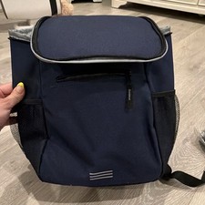 Insulated Backpack Cooler 10 qt 8h Blue Nylon...