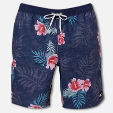 O'Neill Santa Cruz Volley Board Shorts - NWT Mens Medium Navy / Multi 45914-N2