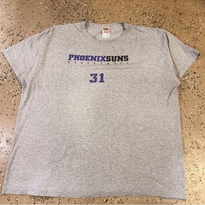 Fruit of the Loom Phoenix Suns T-Shirt Mens XL Gray Good Basketball 31 Graphic