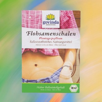 250g Indische BIO Flohsamenschalen Plantago psyllium - govinda