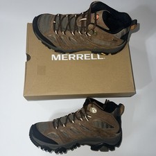 Merrell Men's Moab 3 Mid Waterproof, Earth  Boulder J035839 - NEW Size 9