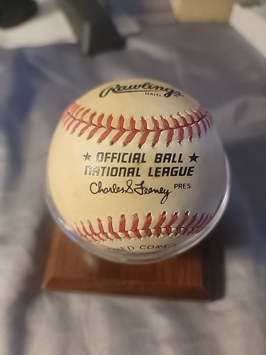 Frank Robinson Autographed Official Authentic National LeagueBaseball OriolesHOF - Picture 3 of 3