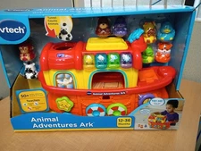 VTech Animal Adventures Ark with 8 Animals Lights Sound Brand New Discontinued