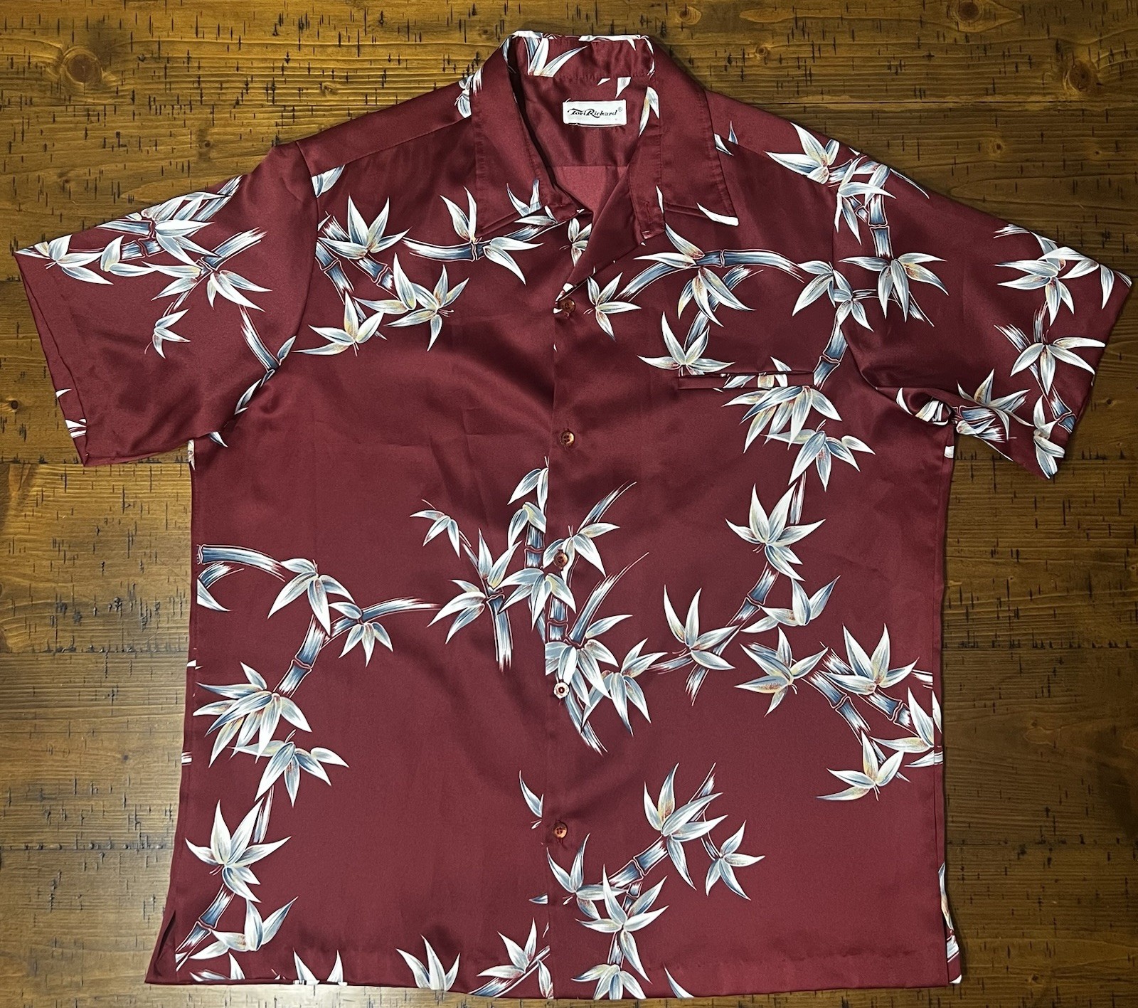 Vintage Tori Richard Hawaiian Button Up Shirt Mens XL Floral Hawaiian