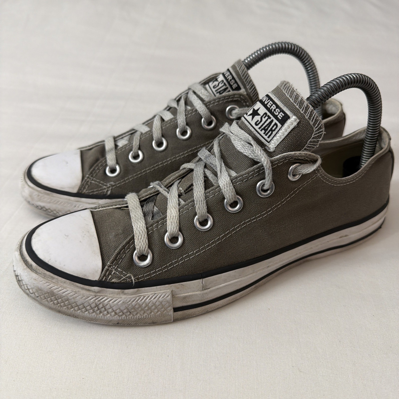 Converse All Star Shoe Womens Size 9 Blue Low Top Canvas Shoe Casual Comfort