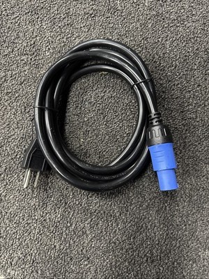 3-Prong NEMA 5-15P to PowerCON AC Power Cable Cord 20A 3 Pin Black 