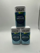 (3) Olly Mighty Mojo Resveratrol Pine Bark 30 caps * SEALED Exp 11/2025