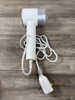 Zuvi Halo Corded HS100 Hair Dryer LightCare 100-120V White Silver Tested Works 