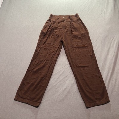Urban Outfitters Pants Women's SP High Rise Minimalist Hippie Peasant Chic Brown