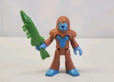 Fisher Price Imaginext Bigfoot Action Figure Sasquatch Man w/Fish Accessory Rare