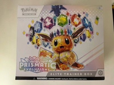 Pokemon TCG Prismatic Evolutions Elite Trainer Box Factory Sealed